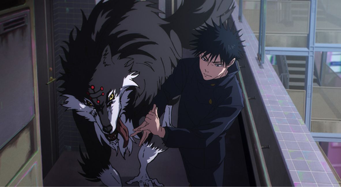 Megumi and his Divine Dog