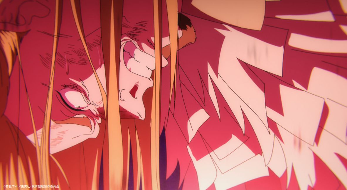 Reggie buckles under the weight of Megumi's power