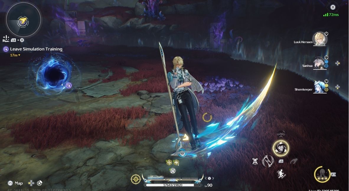 Luuk's Air Dash in Wuthering Waves 3.1 Part 2