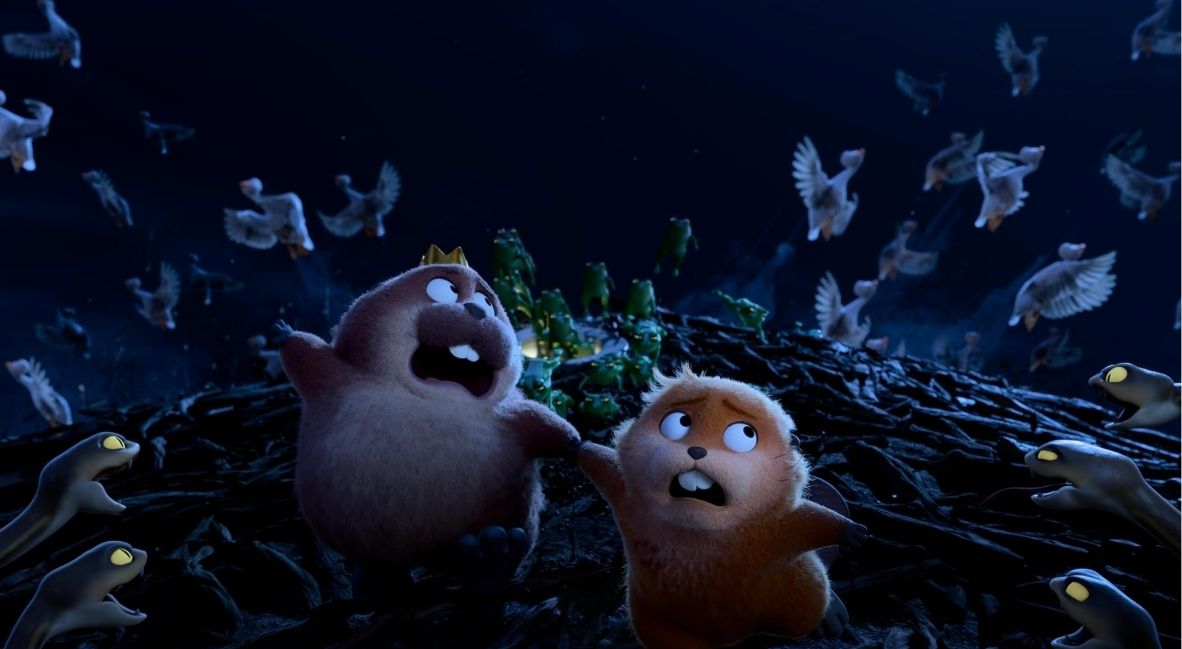 REVIEW: 'Hoppers' Is A Great Step Forward For Pixar 1 Mabel and King George in Hoppers (2026)