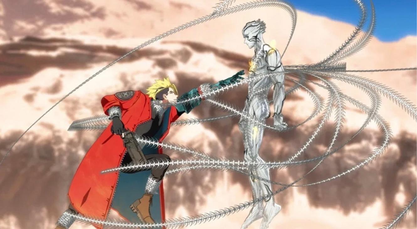 Vash and Knives in TRIGUN STARGAZE Episode 11
