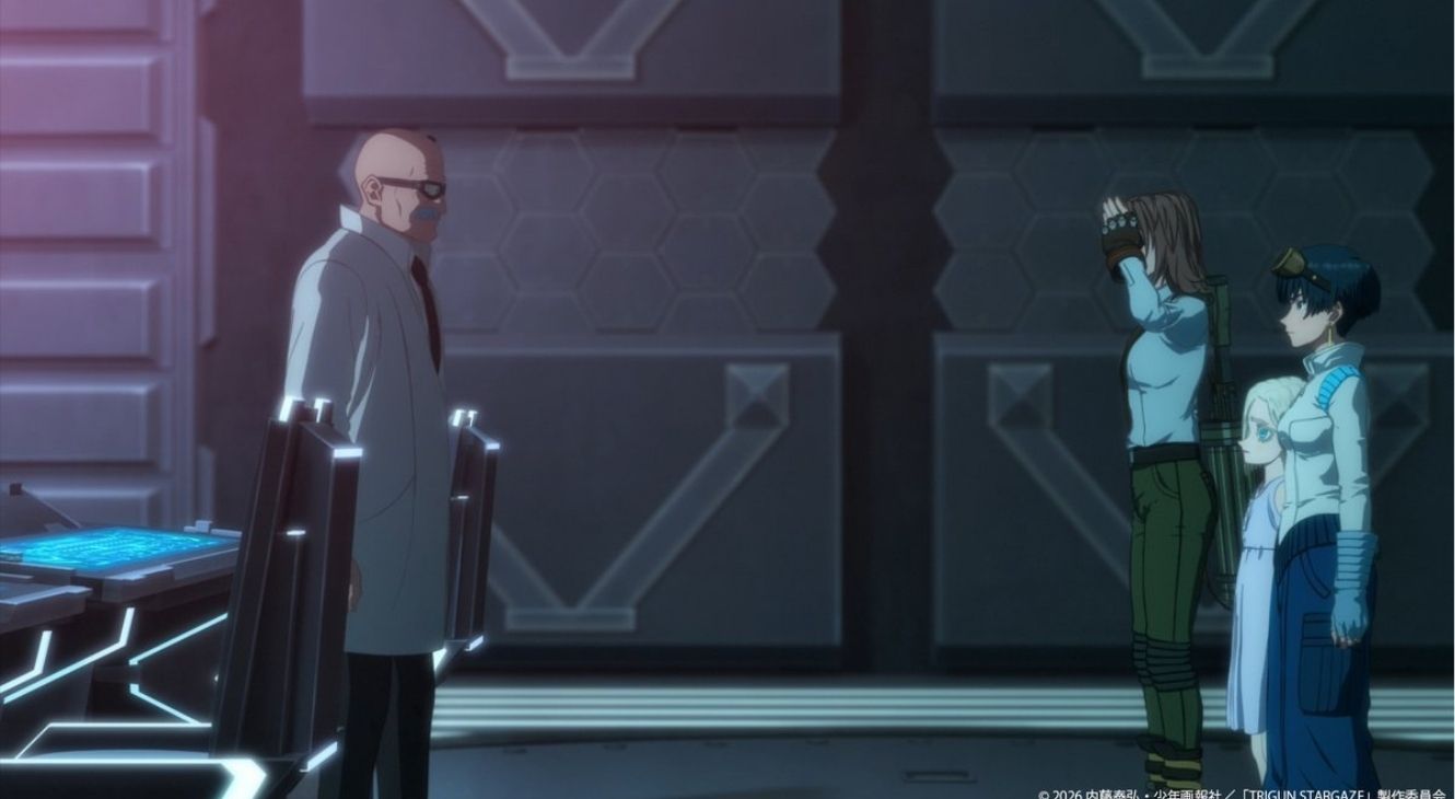 Still from TRIGUN STARGAZE Episode 11