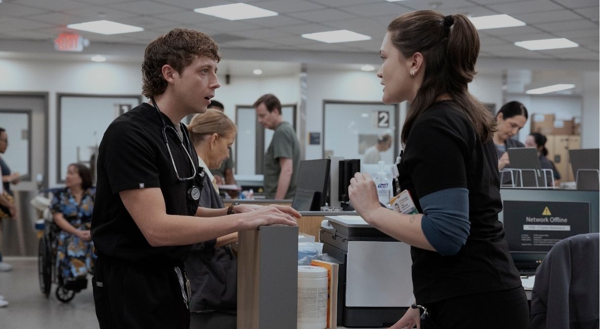 RECAP: 'The Pitt' Season 2 Episode 12 — "6:00 P.M." 5 Whitaker and Santos in The Pitt Season 2 Episode 12