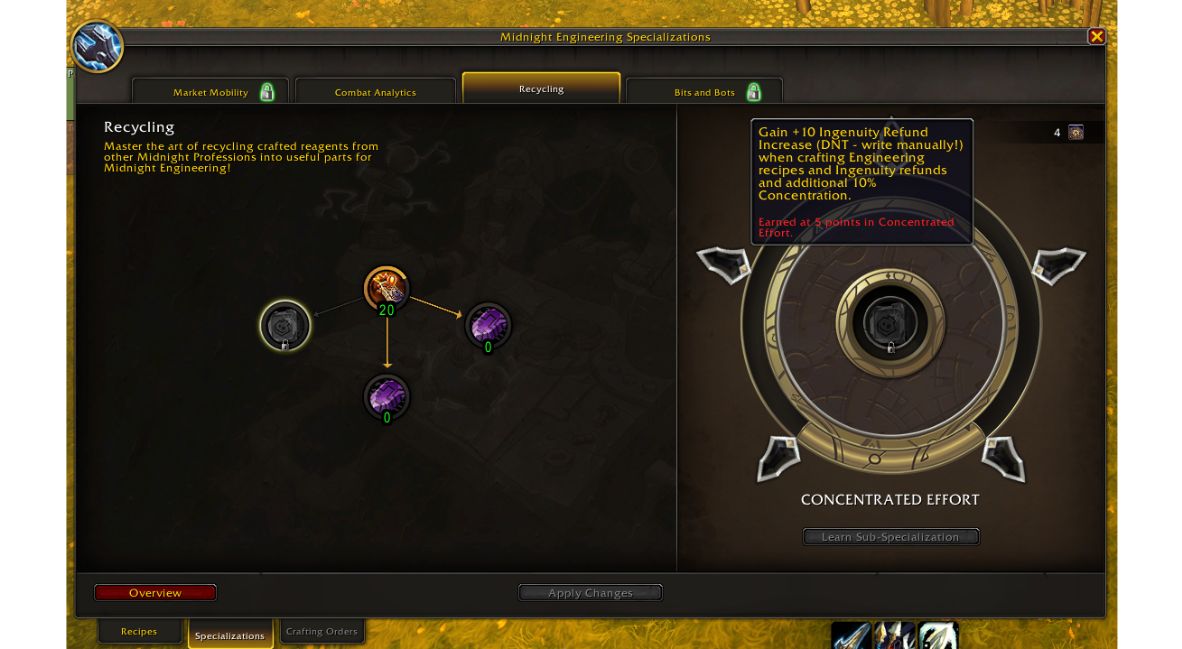 World of Warcraft Midnight screenshot