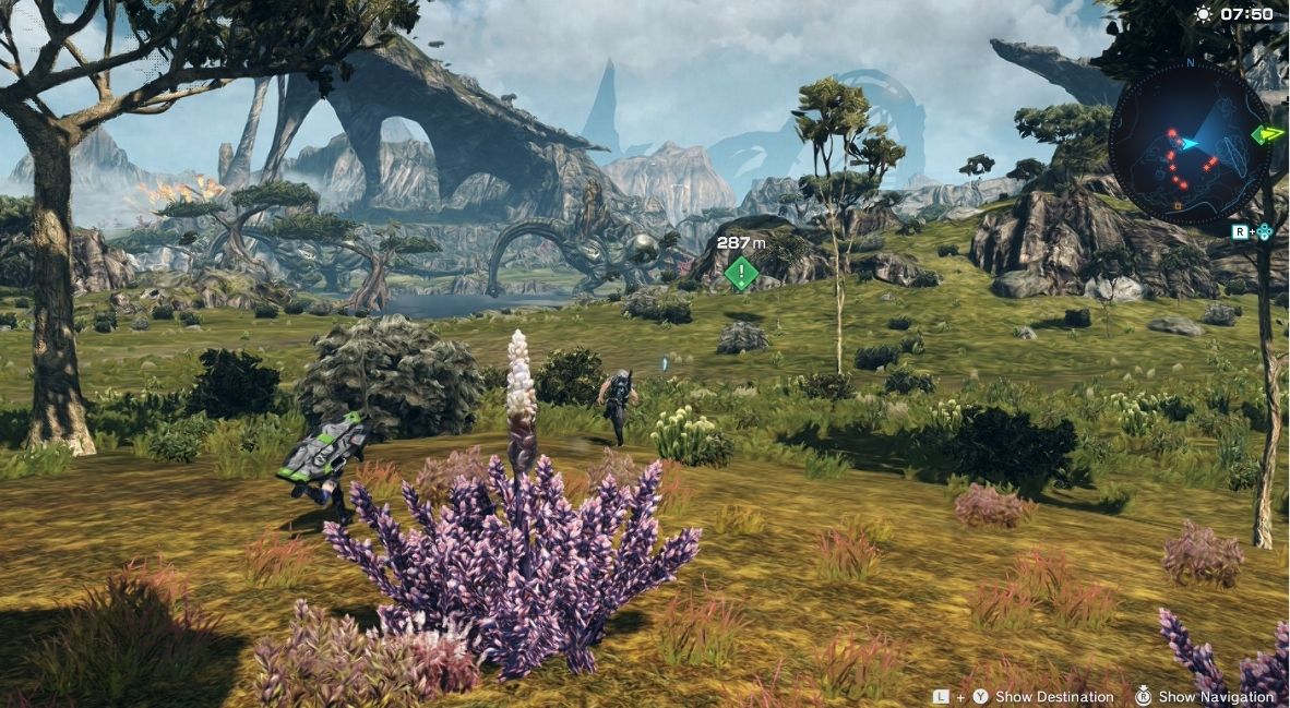 Xenoblade Chronicles X: Definitive Edition Switch 2 Environment
