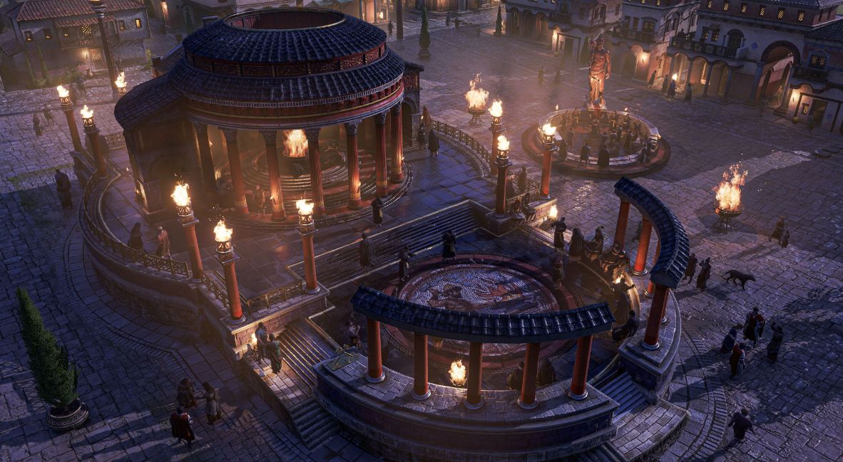 Anno 117: Pax Romana's First DLC Erupts On April 23rd 3 Anno 117 DLC: Prophecies of Ash screenshot from Ubisoft Mainz