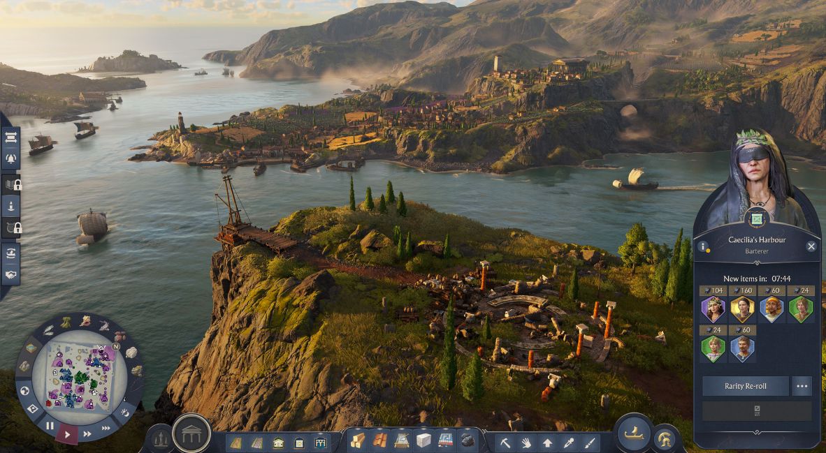 Anno 117: Pax Romana's First DLC Erupts On April 23rd 1 Anno 117 DLC: Prophecies of Ash screenshot from Ubisoft Mainz