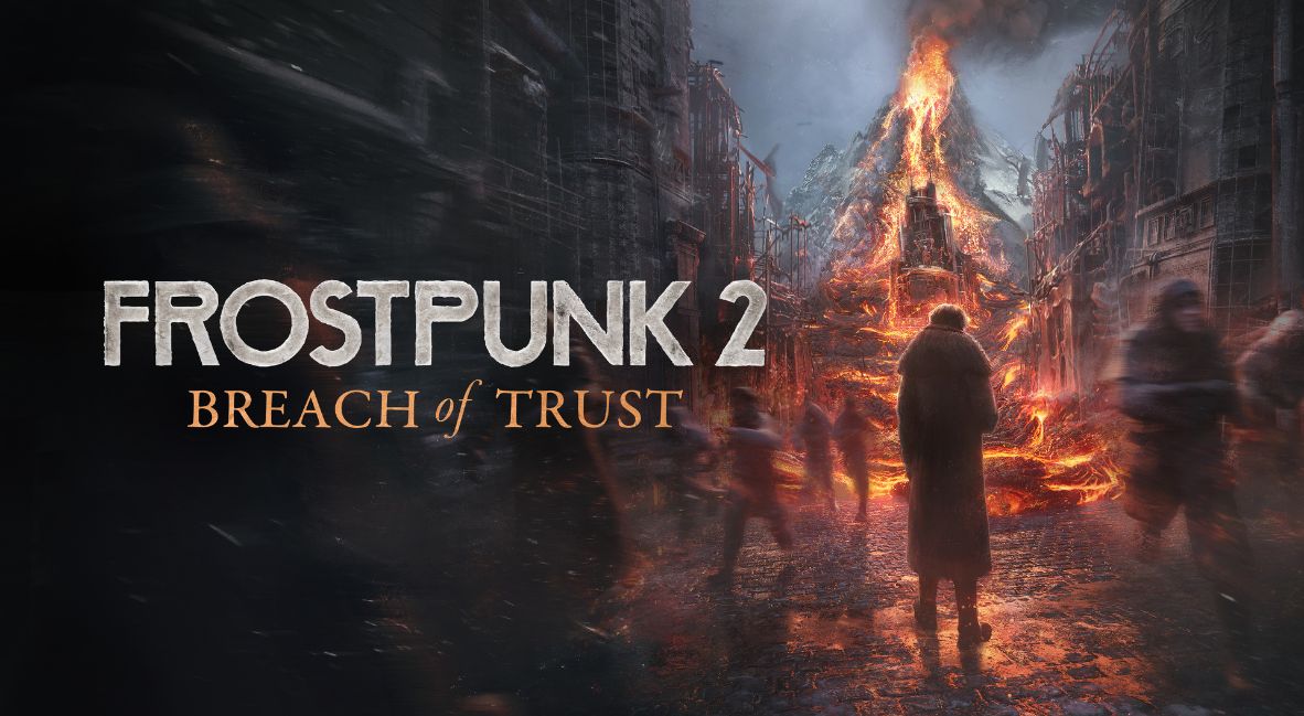 Frostpunk 2 DLC Breach of Trust Keyart from 11 bit studios