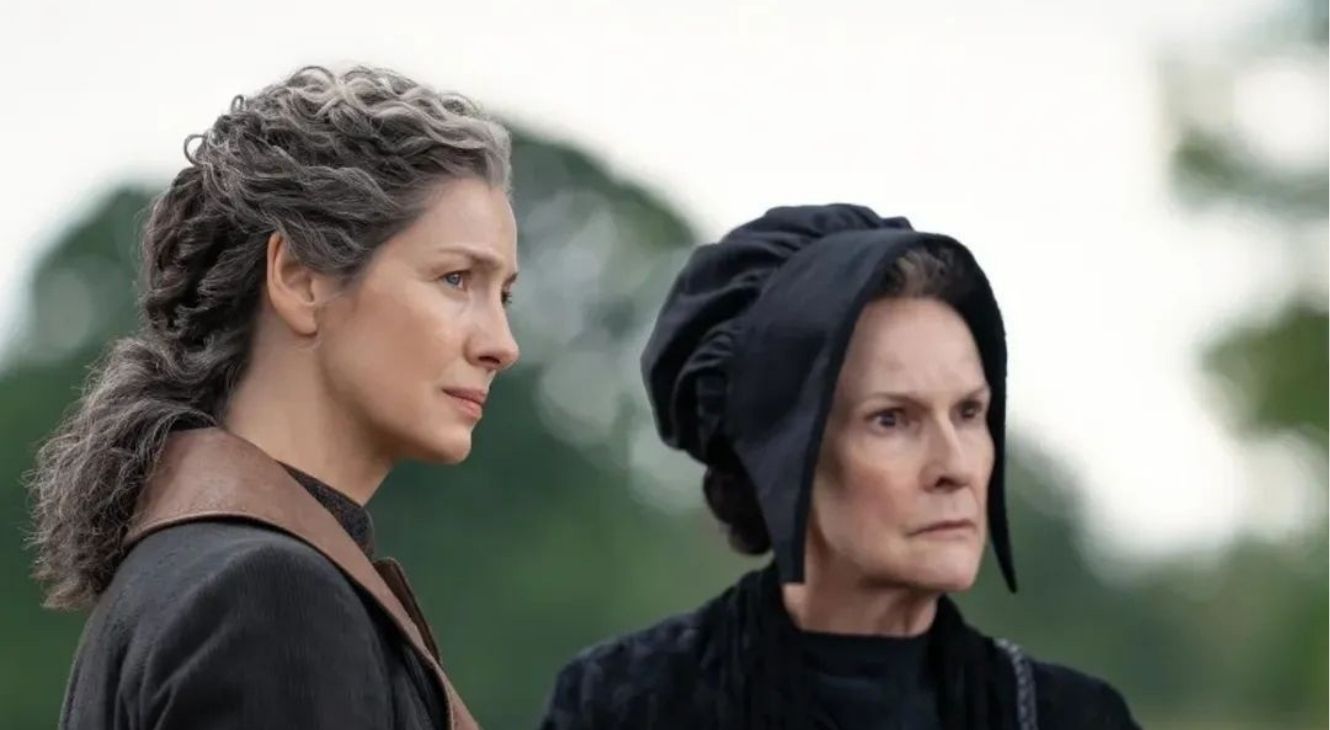 RECAP: ‘Outlander’ Season 8 Episode 6 — “Blessed are the Merciful” 2 Caitríona Balfe, Frances Tomelty in Outlander Season 8 Episode 6