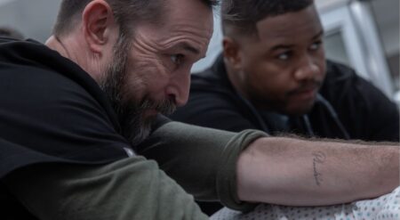 Robby and Crus in The Pitt Season 2 Episode 14